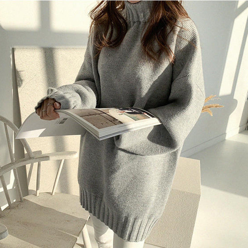 High-neck sweater