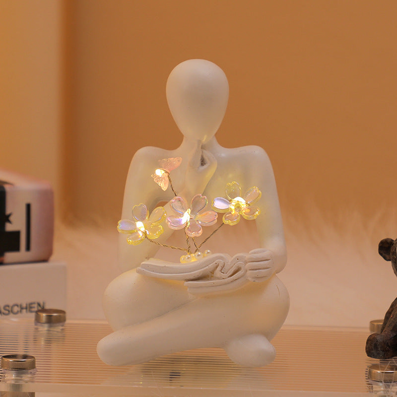 Silence Is The Golden Night Lamp