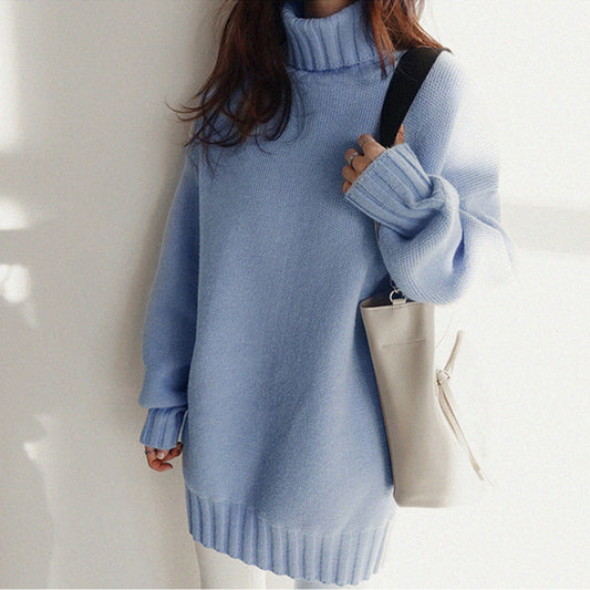 High-neck sweater