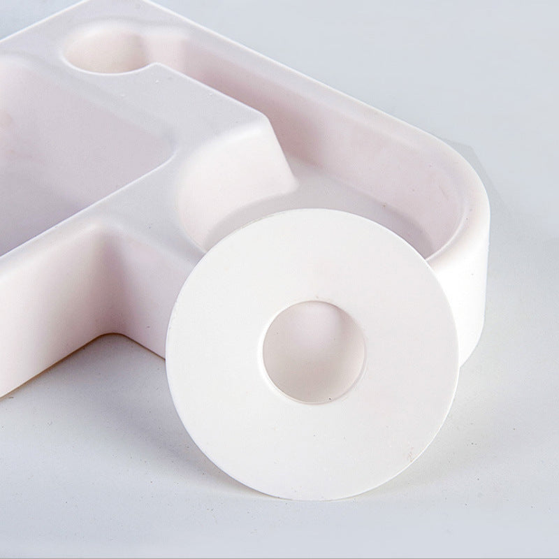 Corner Heart Shape Pet Bowl