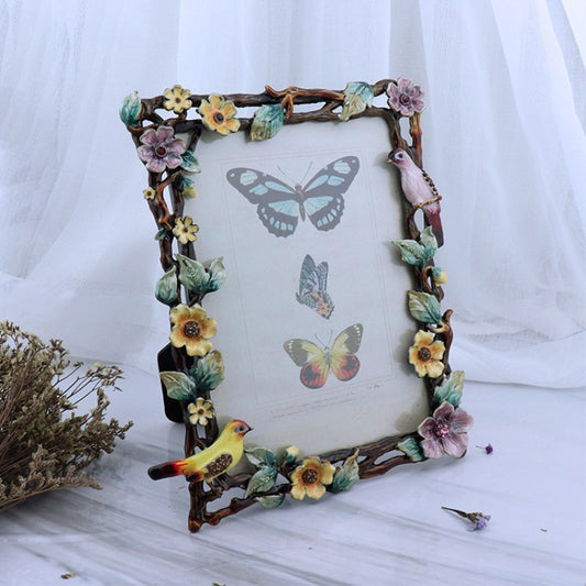 pastoral/retro photo frame