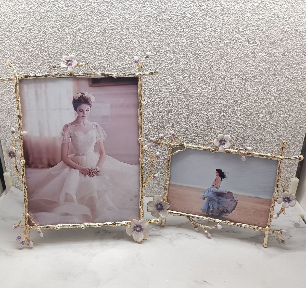 Precious Metal Fashion Style Photo Frame