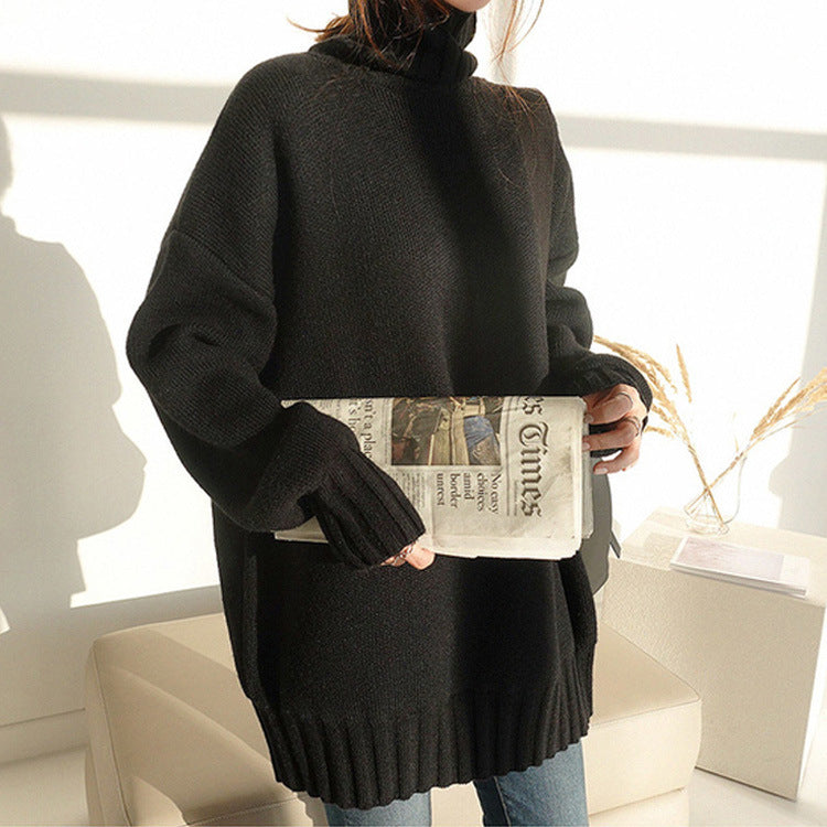 High-neck sweater