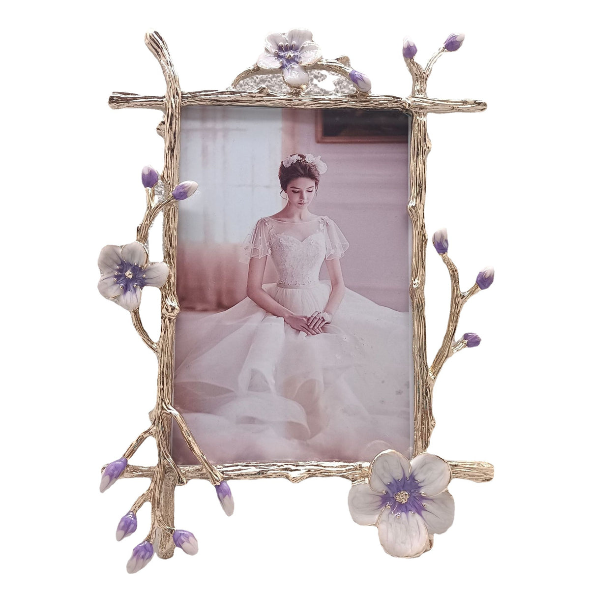 Precious Metal Fashion Style Photo Frame