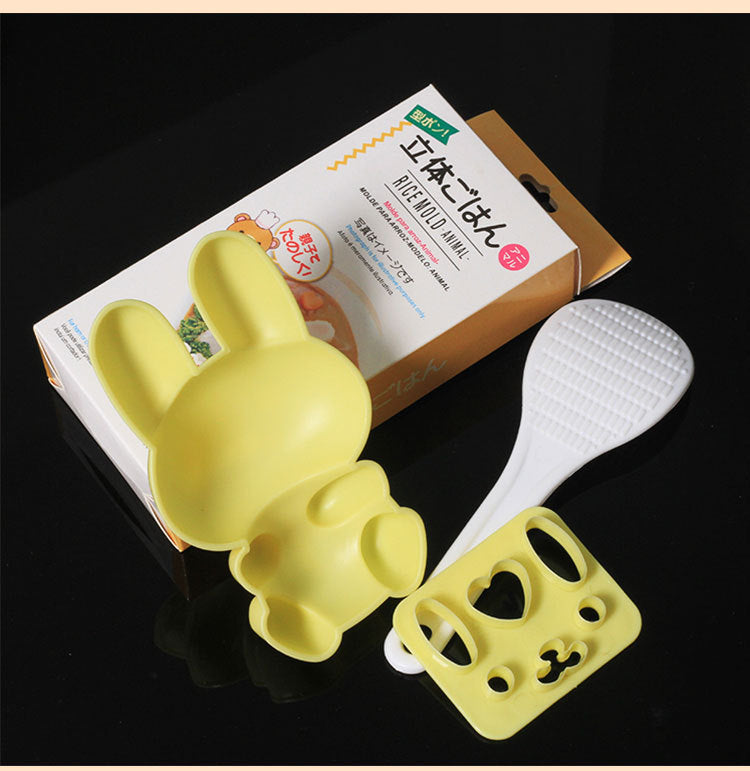Bunny Rice-Shape Set